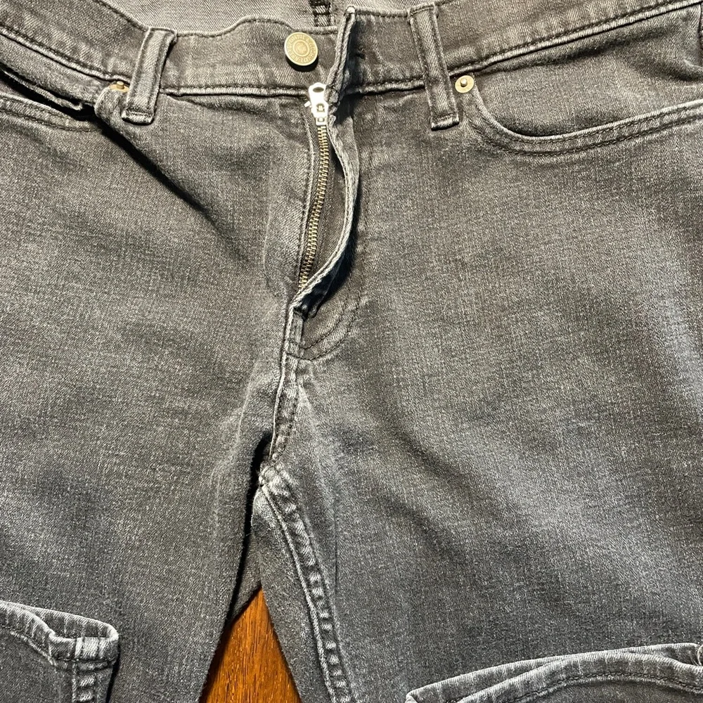 Abercrombie & Fitch, Washed Black Langdon Slim Stretch Jeans Size 31W 30L.